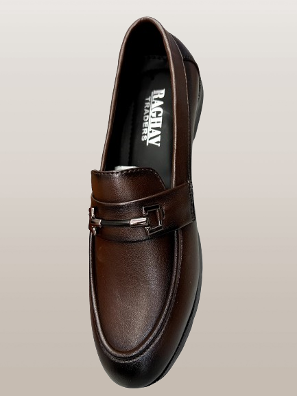 Classic Brown Leather Loafers – Elite Comfort & Style